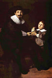 Portrait of Jan and his son Pellicorne